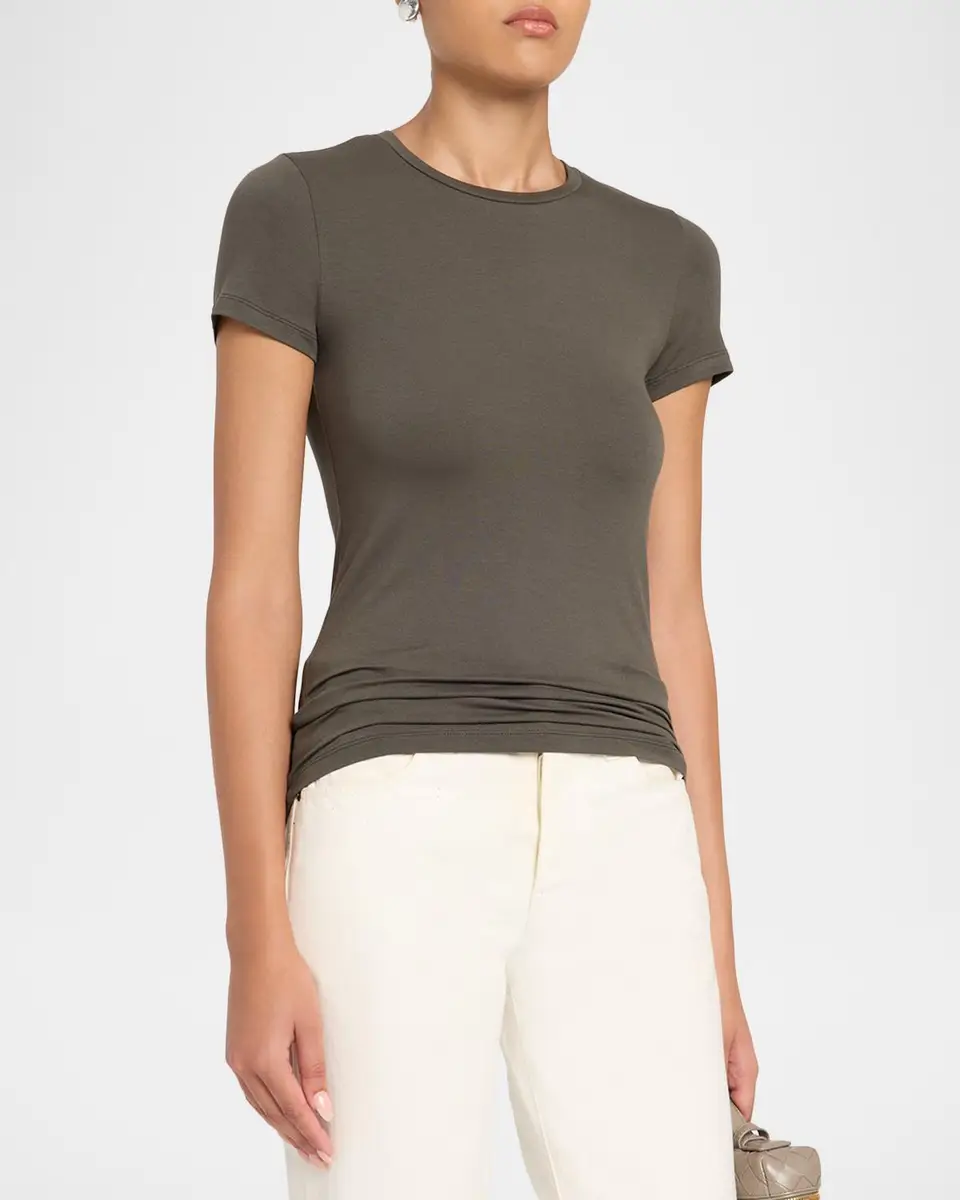 MAJESTIC FILATURES Soft Touch Short-Sleeve Crewneck T-Shirt | Thumbnail 4 MAJESTIC FILATURES Soft Touch Short-Sleeve Crewneck T-Shirt | Thumbnail 4