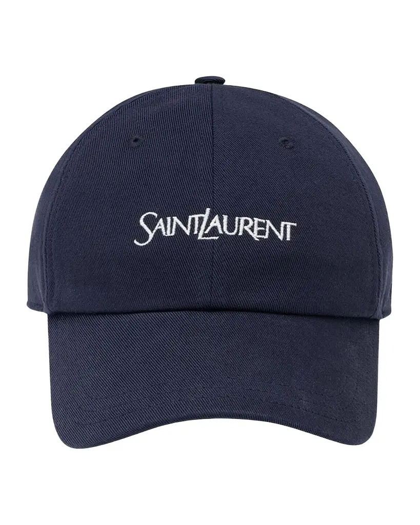 Saint Laurent Cotton Gabardine Baseball cap | Image 1 Saint Laurent Cotton Gabardine Baseball cap | Image 1
