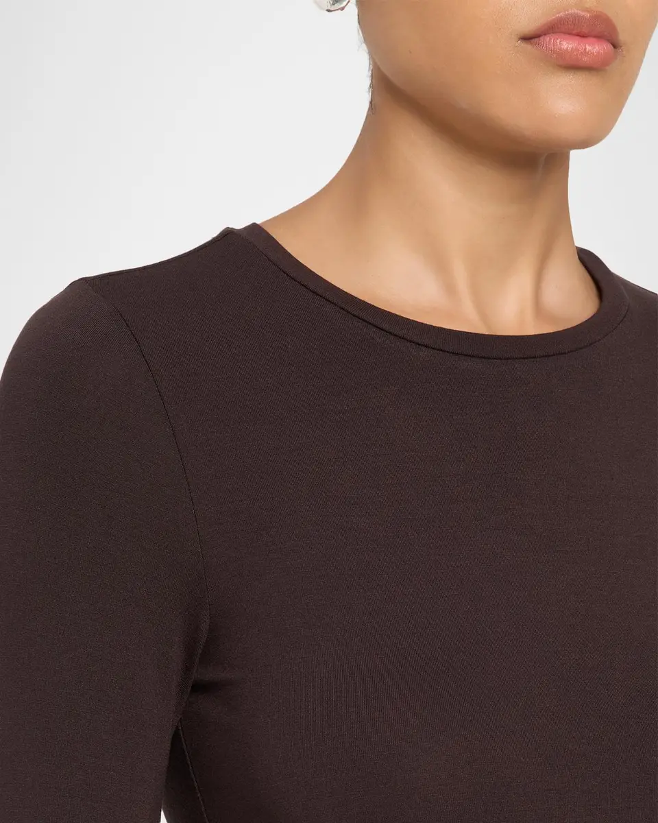 MAJESTIC FILATURES Soft Touch Flat-Edge Long-Sleeve Crewneck Top | Thumbnail 5 MAJESTIC FILATURES Soft Touch Flat-Edge Long-Sleeve Crewneck Top | Thumbnail 5