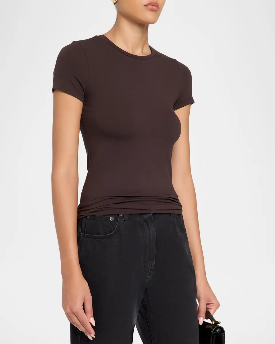 MAJESTIC FILATURES Soft Touch Short-Sleeve Crewneck T-Shirt | Thumbnail 4 MAJESTIC FILATURES Soft Touch Short-Sleeve Crewneck T-Shirt | Thumbnail 4