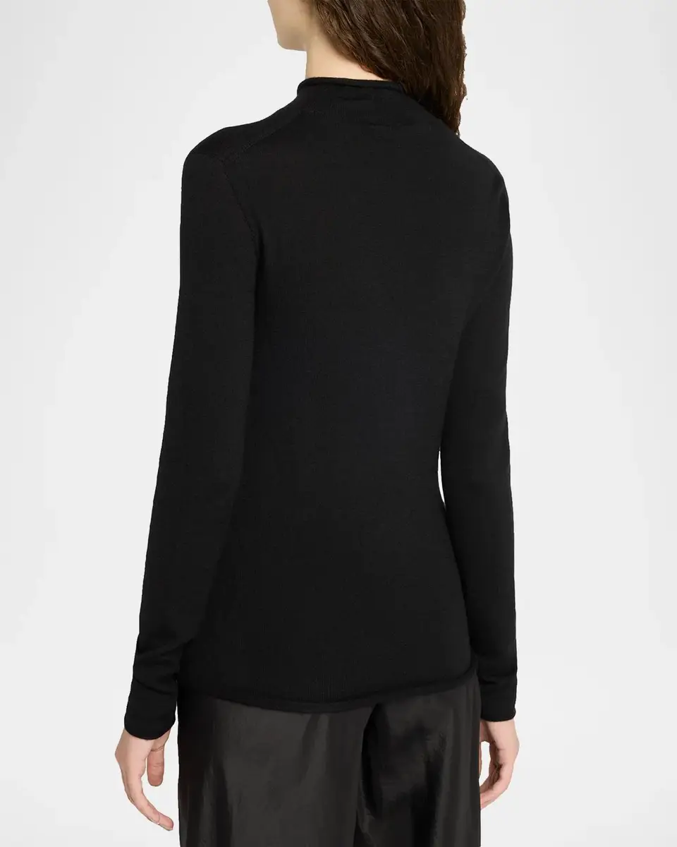 The Row Phaed Cashmere Mock-Neck Sweater | Thumbnail 3 The Row Phaed Cashmere Mock-Neck Sweater | Thumbnail 3