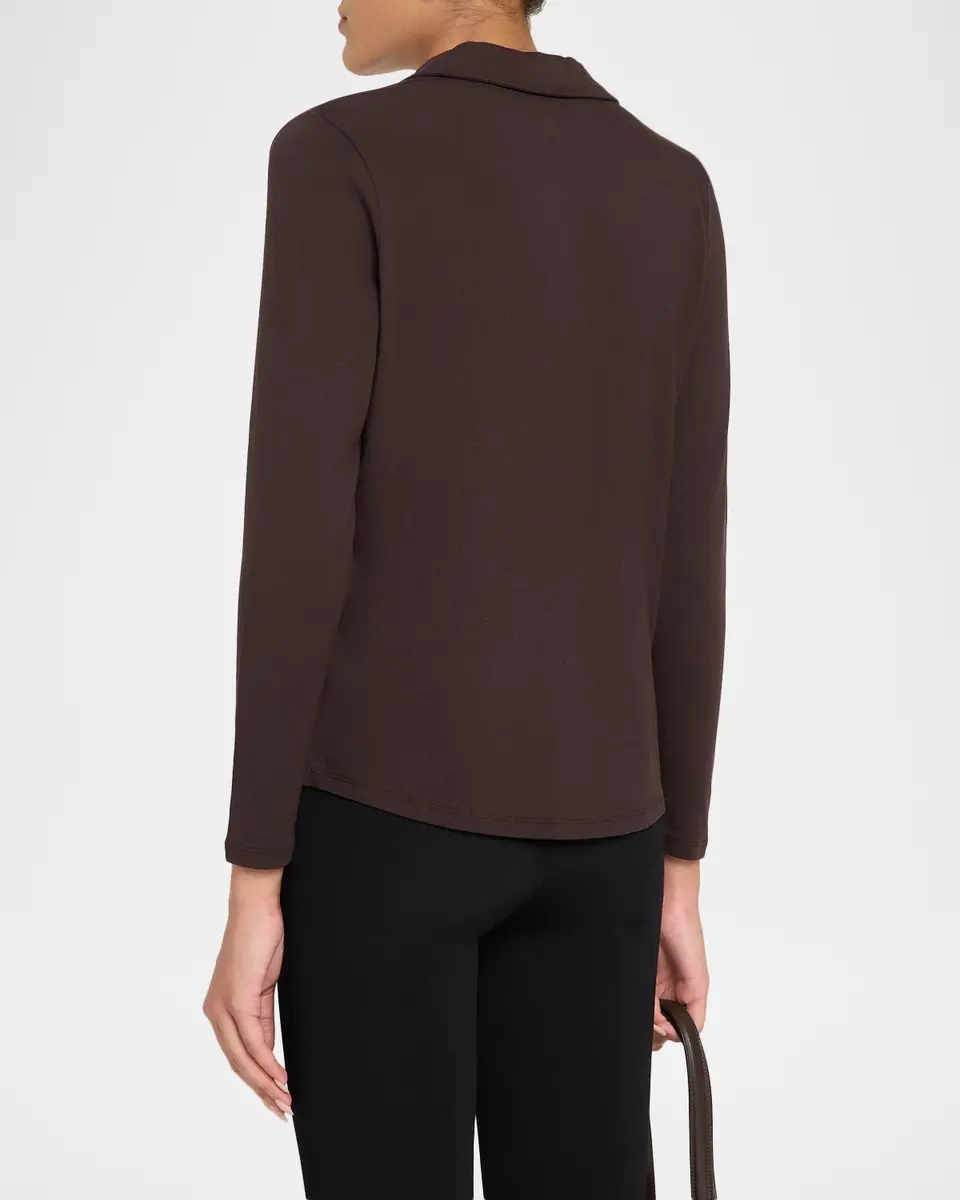 MAJESTIC FILATURES Soft Touch Button-Front Shirt | Thumbnail 3