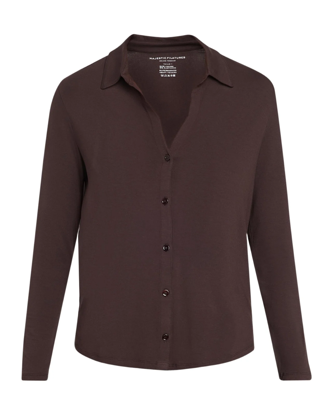 Soft Touch Button-Front Shirt Soft Touch Button-Front Shirt