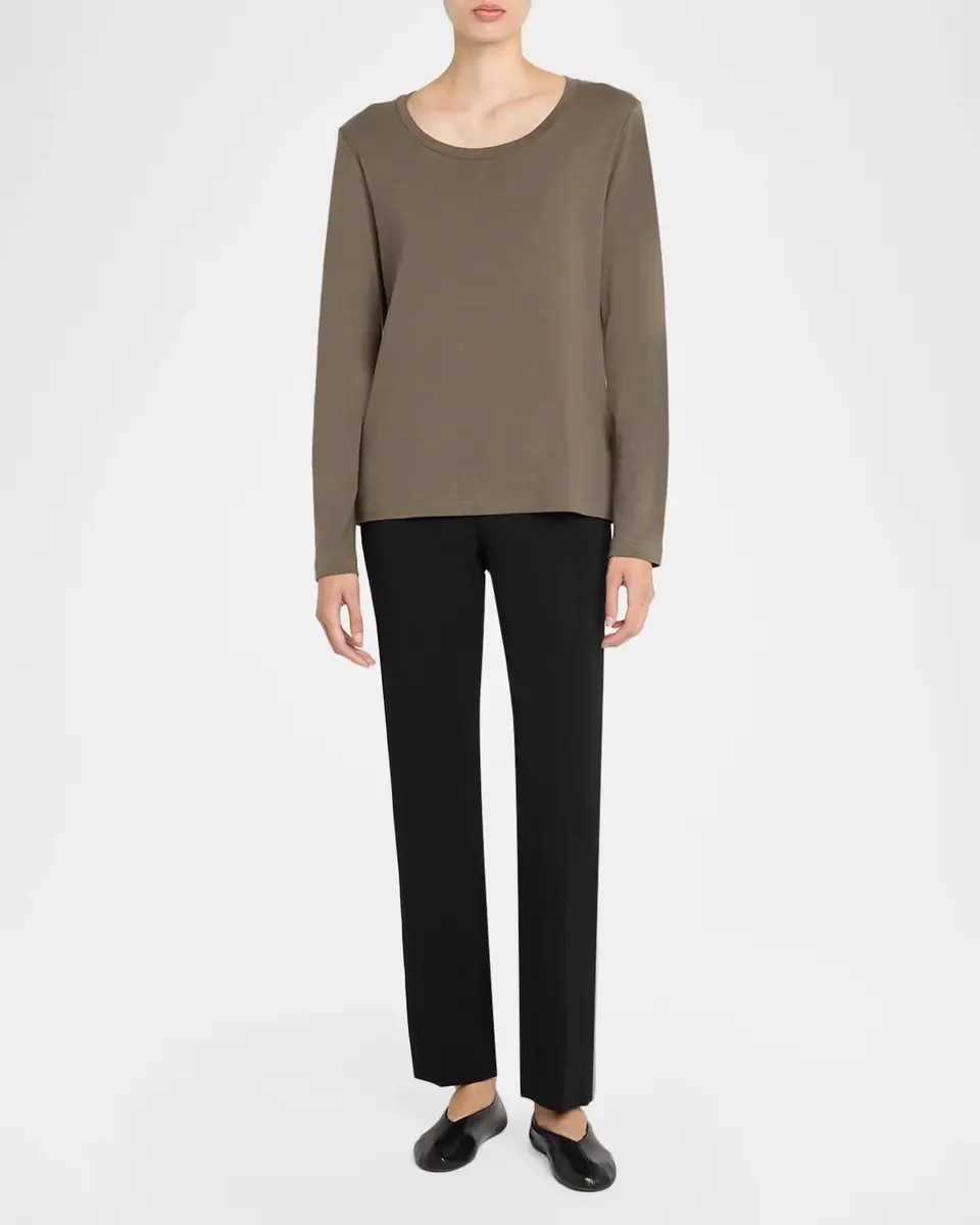 The Row Cyril Wool Slim-Leg Pants | Thumbnail 2