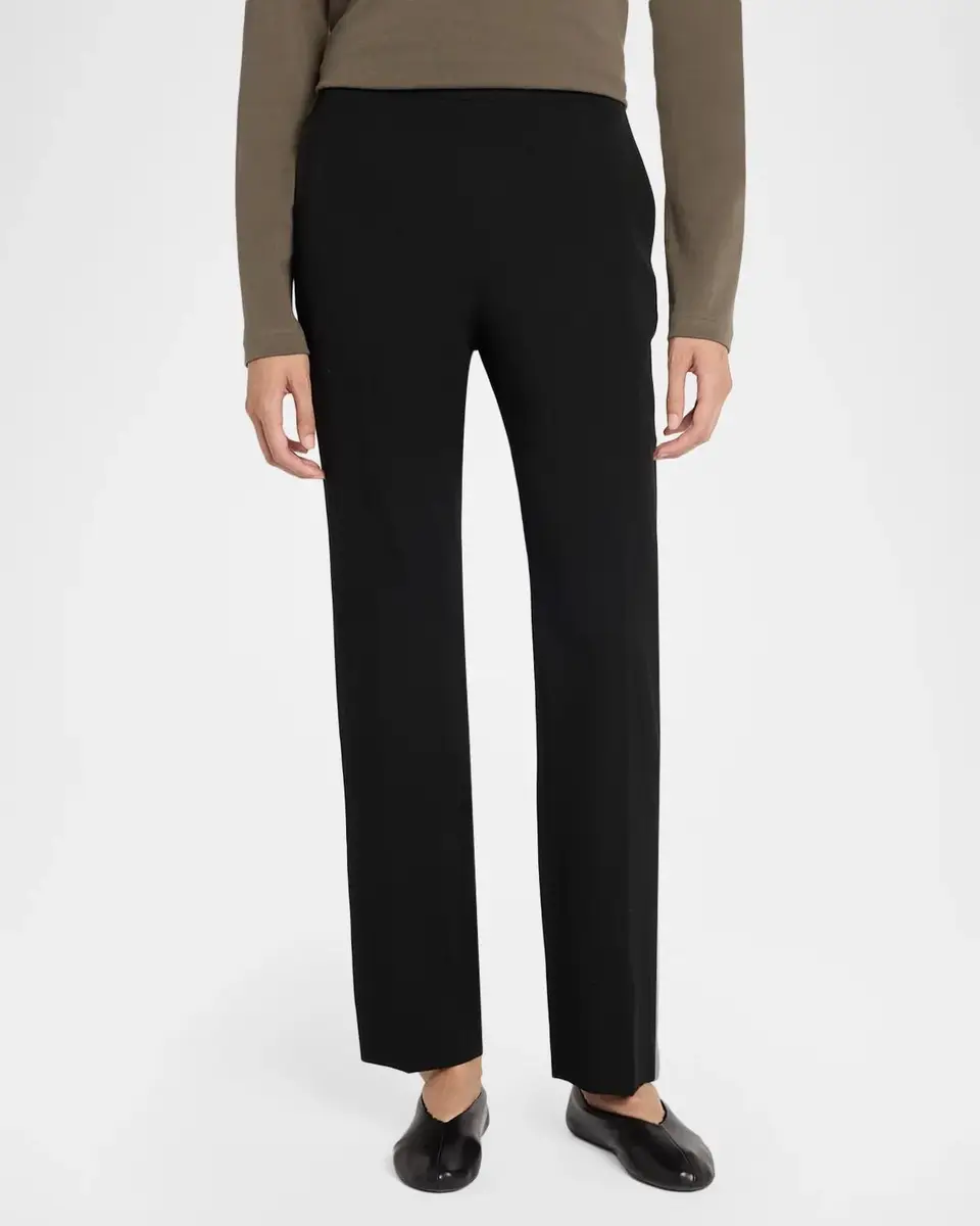 The Row Cyril Wool Slim-Leg Pants | Thumbnail 4