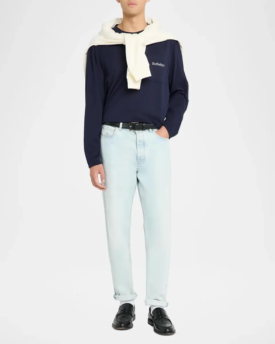 Frame Men's x Sotheby's Cotton Crewneck T-Shirt | Thumbnail 2 Frame Men's x Sotheby's Cotton Crewneck T-Shirt | Thumbnail 2