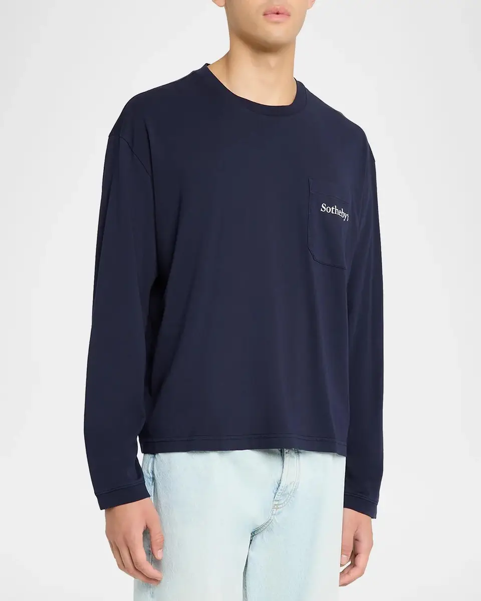 Frame Men's x Sotheby's Cotton Crewneck T-Shirt | Thumbnail 4 Frame Men's x Sotheby's Cotton Crewneck T-Shirt | Thumbnail 4