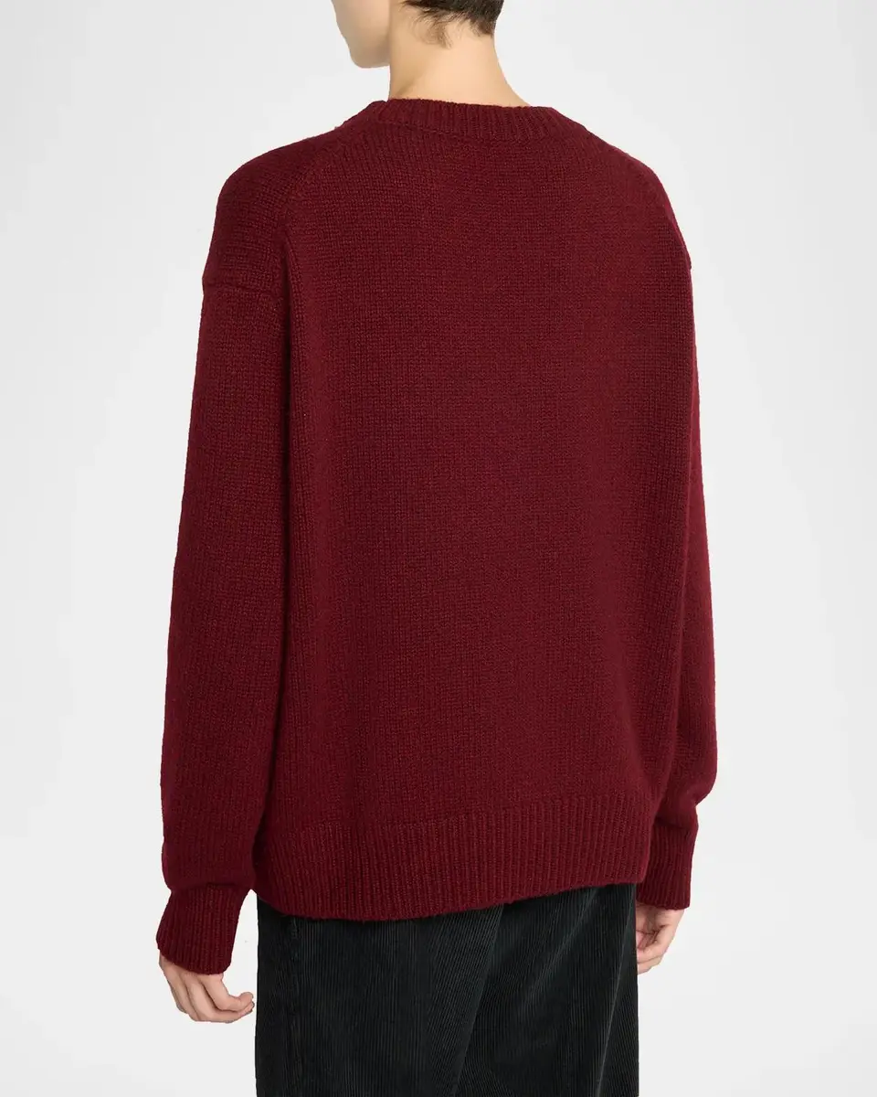 The Row Parth Cashmere Oversized Crewneck Sweater | Thumbnail 3 The Row Parth Cashmere Oversized Crewneck Sweater | Thumbnail 3