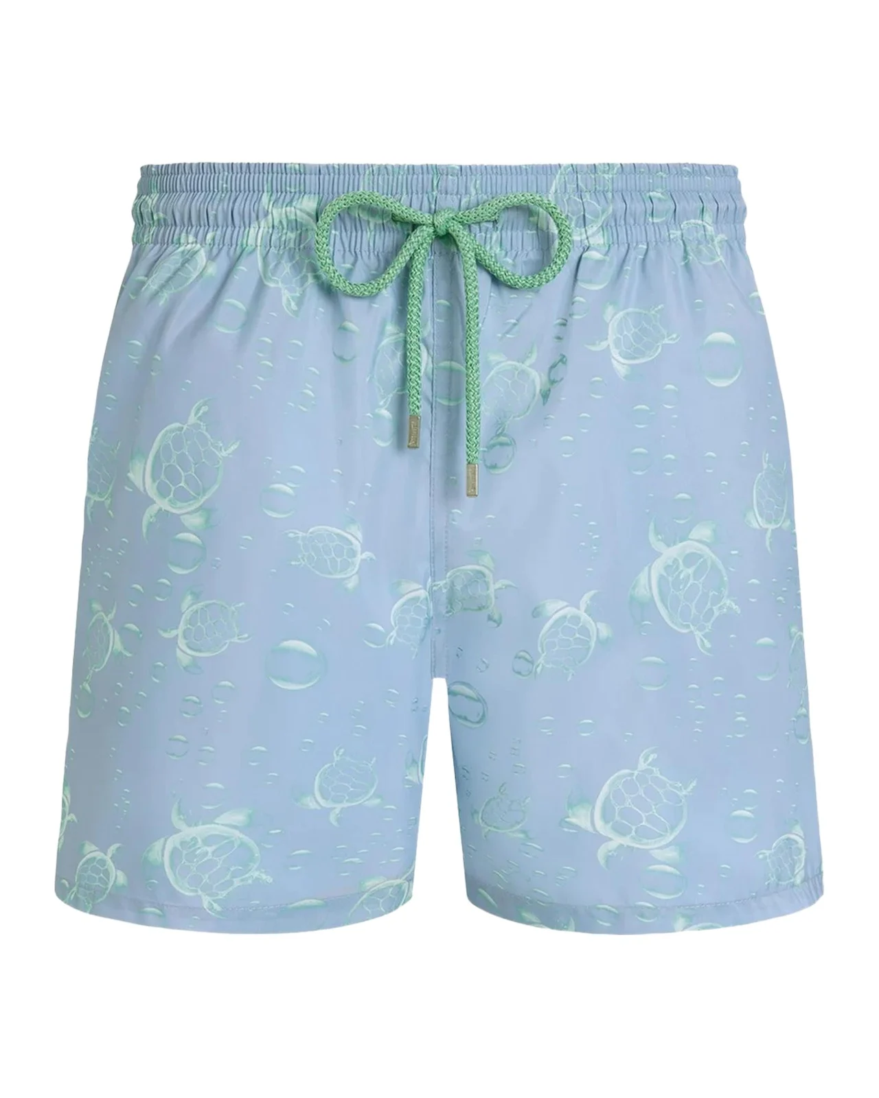 Vilebrequin Men's Bubbles and Turtles Packable Swim Trunks