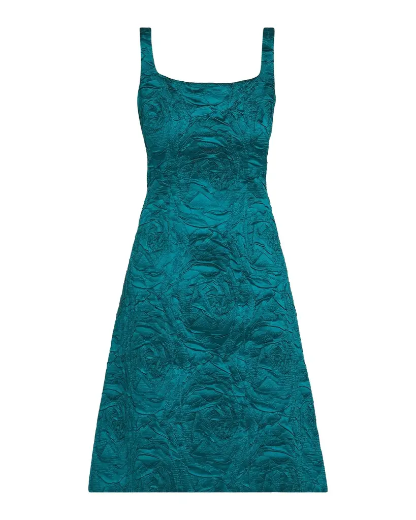 Rickie Freeman for Teri Jon Embossed Jacquard Mini Dress | Image 1 Rickie Freeman for Teri Jon Embossed Jacquard Mini Dress | Image 1