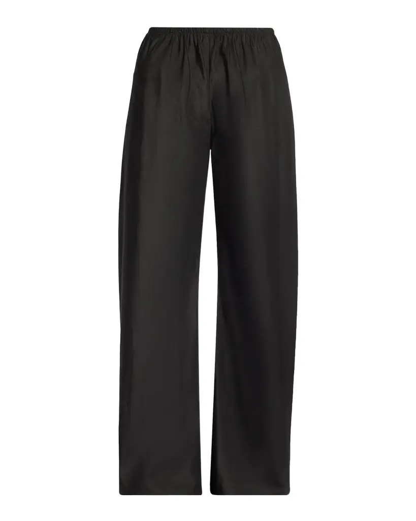 The Row Gala Silk Taffeta Wide-Leg Pull-On Pants | Image 1 The Row Gala Silk Taffeta Wide-Leg Pull-On Pants | Image 1