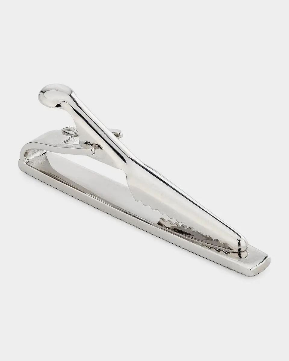 Link Up Men's Onyx Dotted Frame Tie Bar | Thumbnail 2 Link Up Men's Onyx Dotted Frame Tie Bar | Thumbnail 2