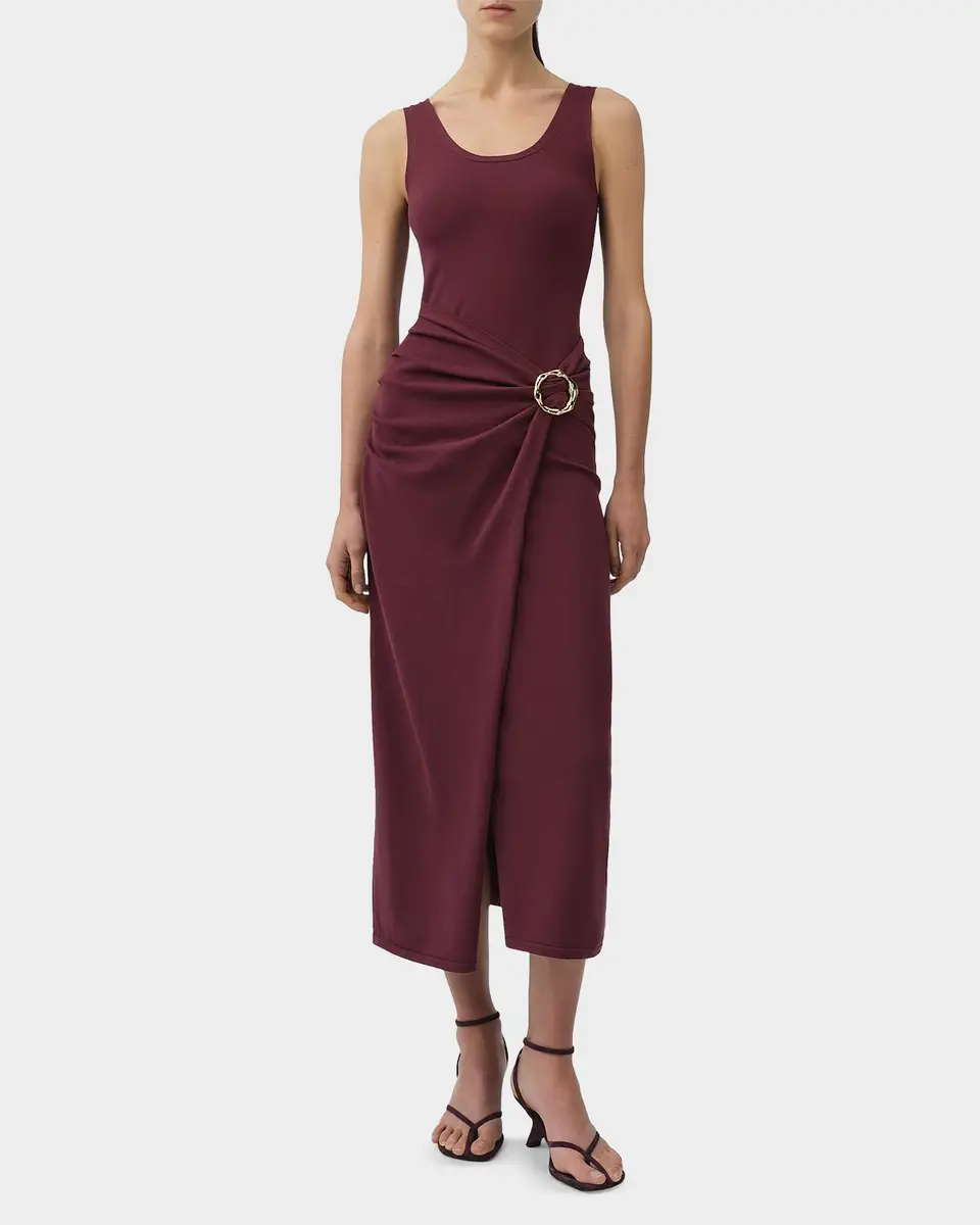 Simkhai Genne Draped Tank Dress | Thumbnail 2 Simkhai Genne Draped Tank Dress | Thumbnail 2