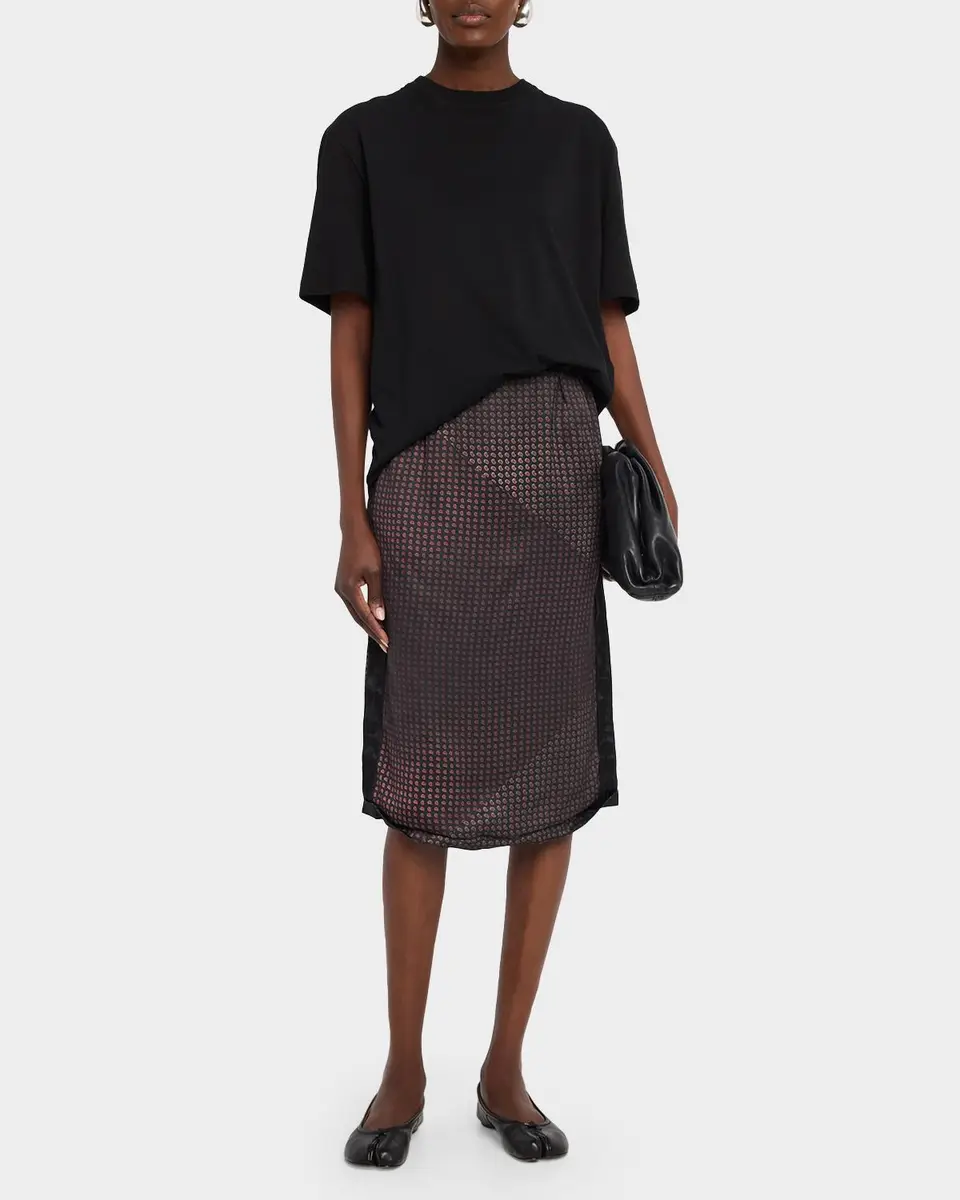 MM6 MAISON MARGIELA Paisley Print Midi Pencil Skirt | Thumbnail 2 MM6 MAISON MARGIELA Paisley Print Midi Pencil Skirt | Thumbnail 2