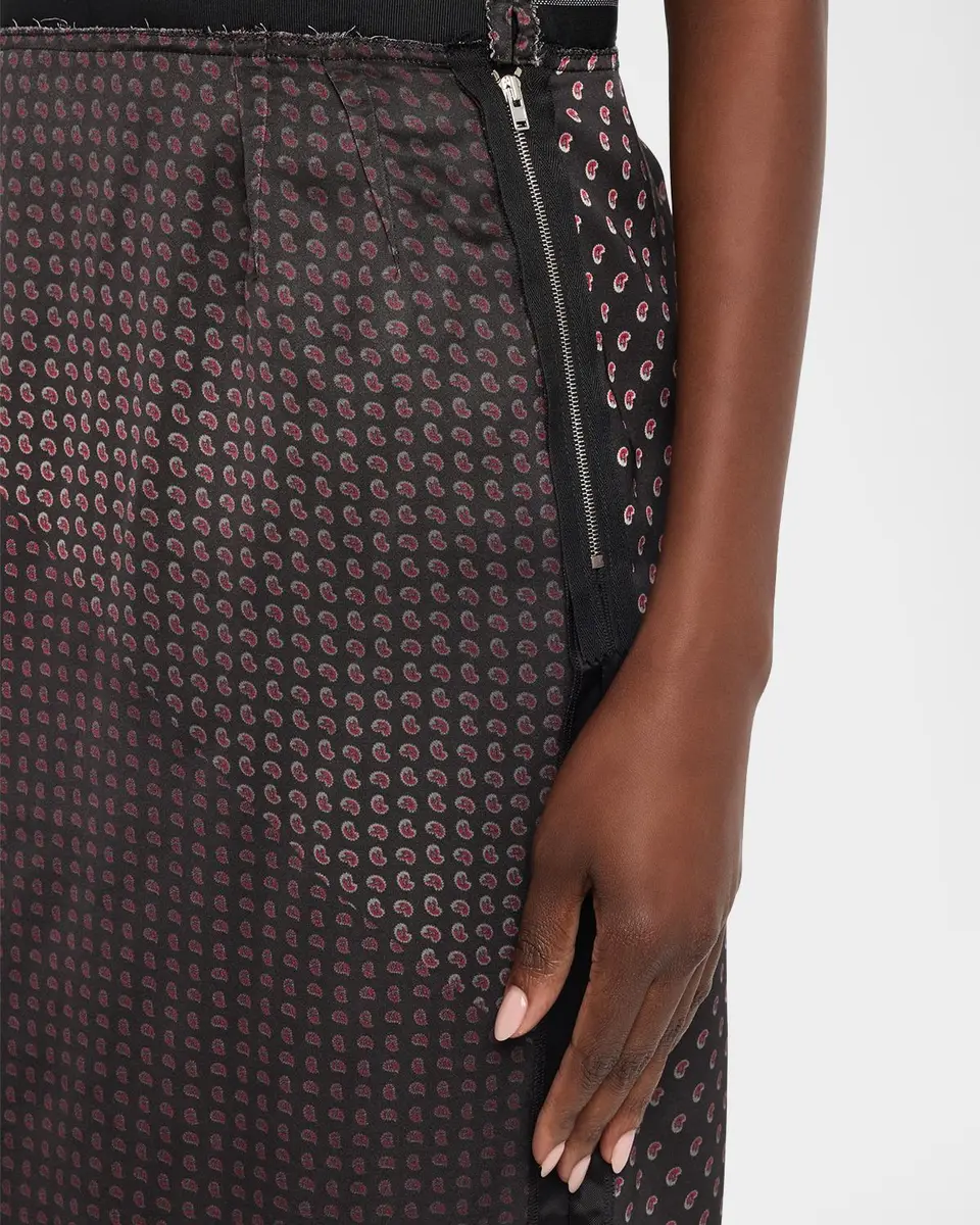 MM6 MAISON MARGIELA Paisley Print Midi Pencil Skirt | Thumbnail 5 MM6 MAISON MARGIELA Paisley Print Midi Pencil Skirt | Thumbnail 5