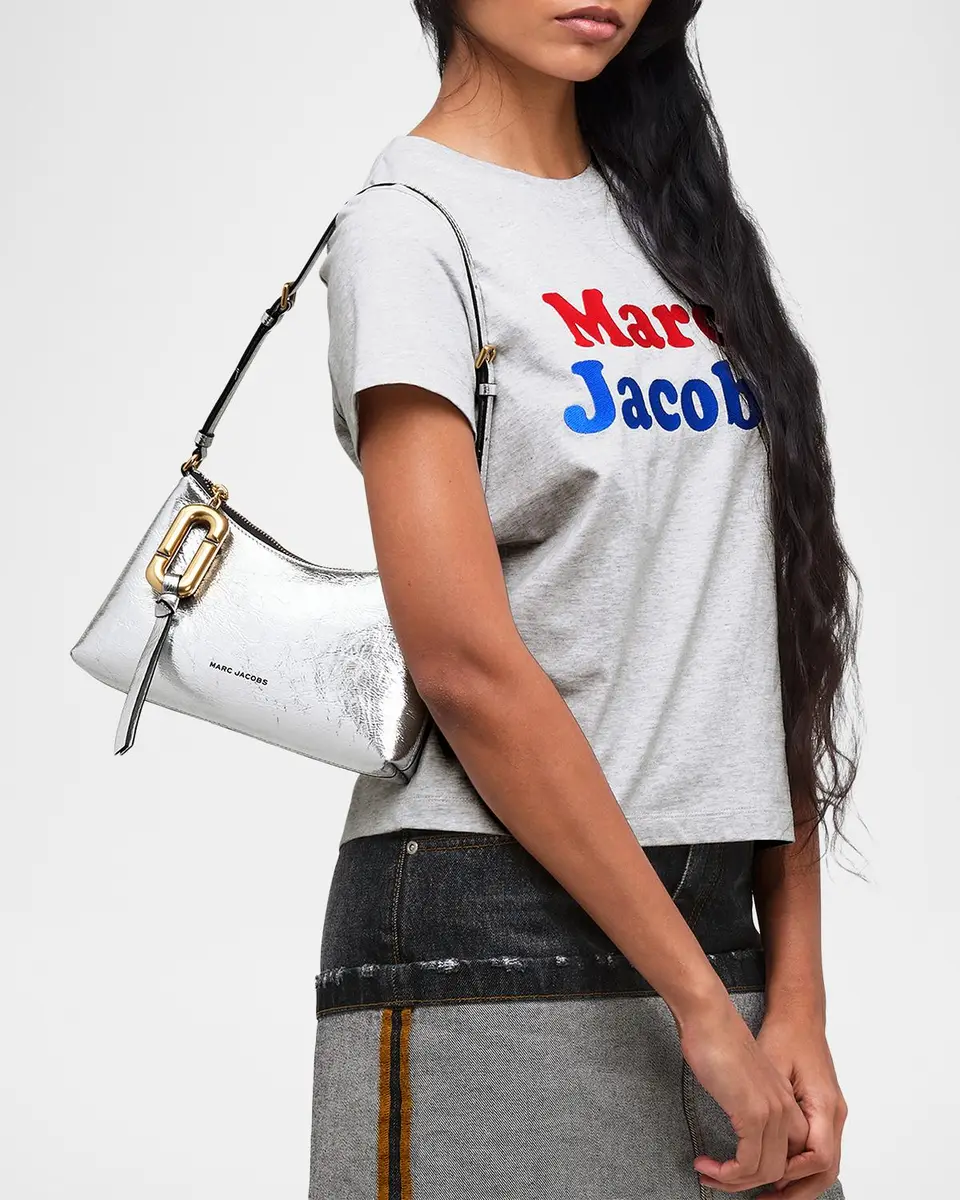 Marc Jacobs Scene Metallic Convertible Mini Pouch Bag | Thumbnail 2