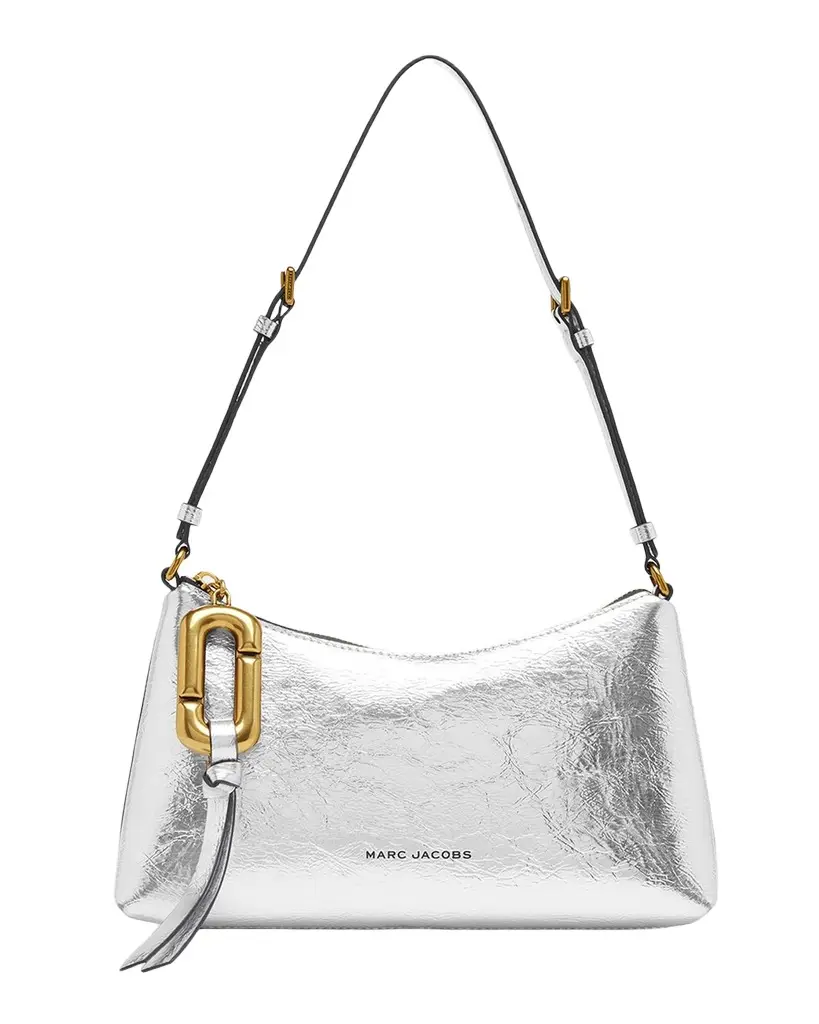 Marc Jacobs Scene Metallic Convertible Mini Pouch Bag | Image 1 Marc Jacobs Scene Metallic Convertible Mini Pouch Bag | Image 1