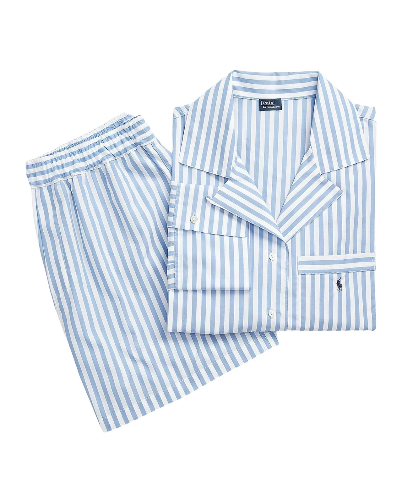 The Paige Cotton Poplin Pajama Set