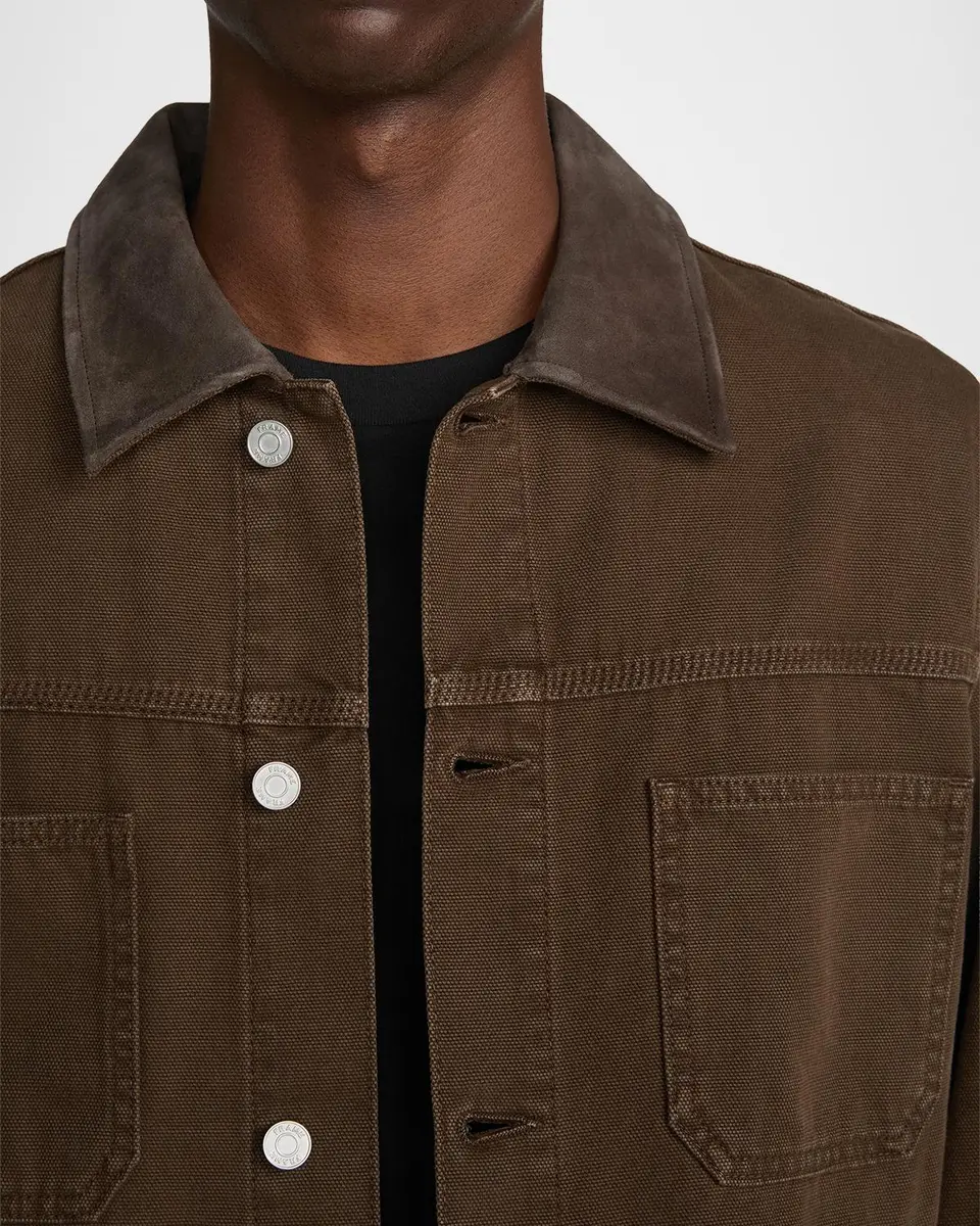 Frame Men's Canvas Utility Jacket | Thumbnail 5 Frame Men's Canvas Utility Jacket | Thumbnail 5