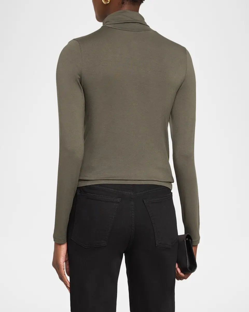 MAJESTIC FILATURES Soft Touch Long-Sleeve Turtleneck | Thumbnail 3 MAJESTIC FILATURES Soft Touch Long-Sleeve Turtleneck | Thumbnail 3