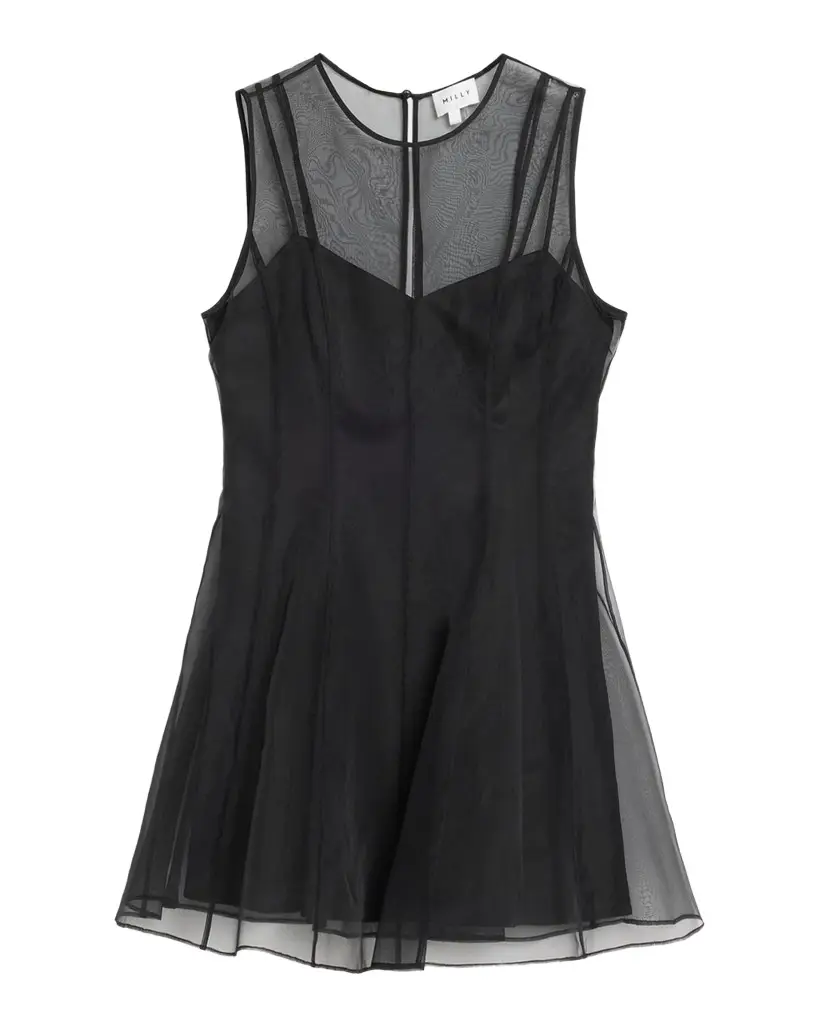 Milly Ophelia Organza Mini Dress | Image 1 Milly Ophelia Organza Mini Dress | Image 1