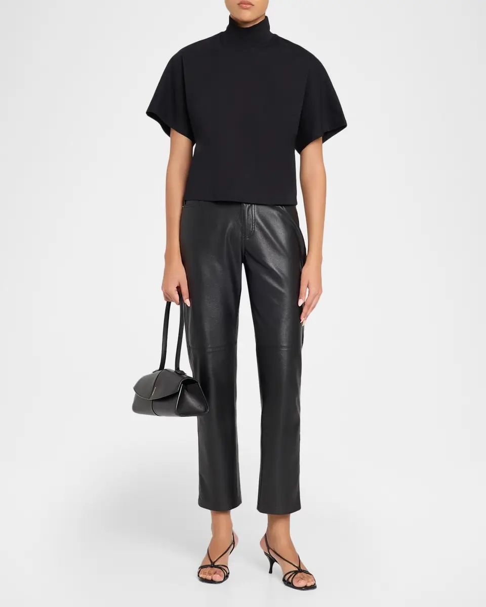 MAJESTIC FILATURES Mock-Neck Supima Cotton Shirt | Thumbnail 2 MAJESTIC FILATURES Mock-Neck Supima Cotton Shirt | Thumbnail 2