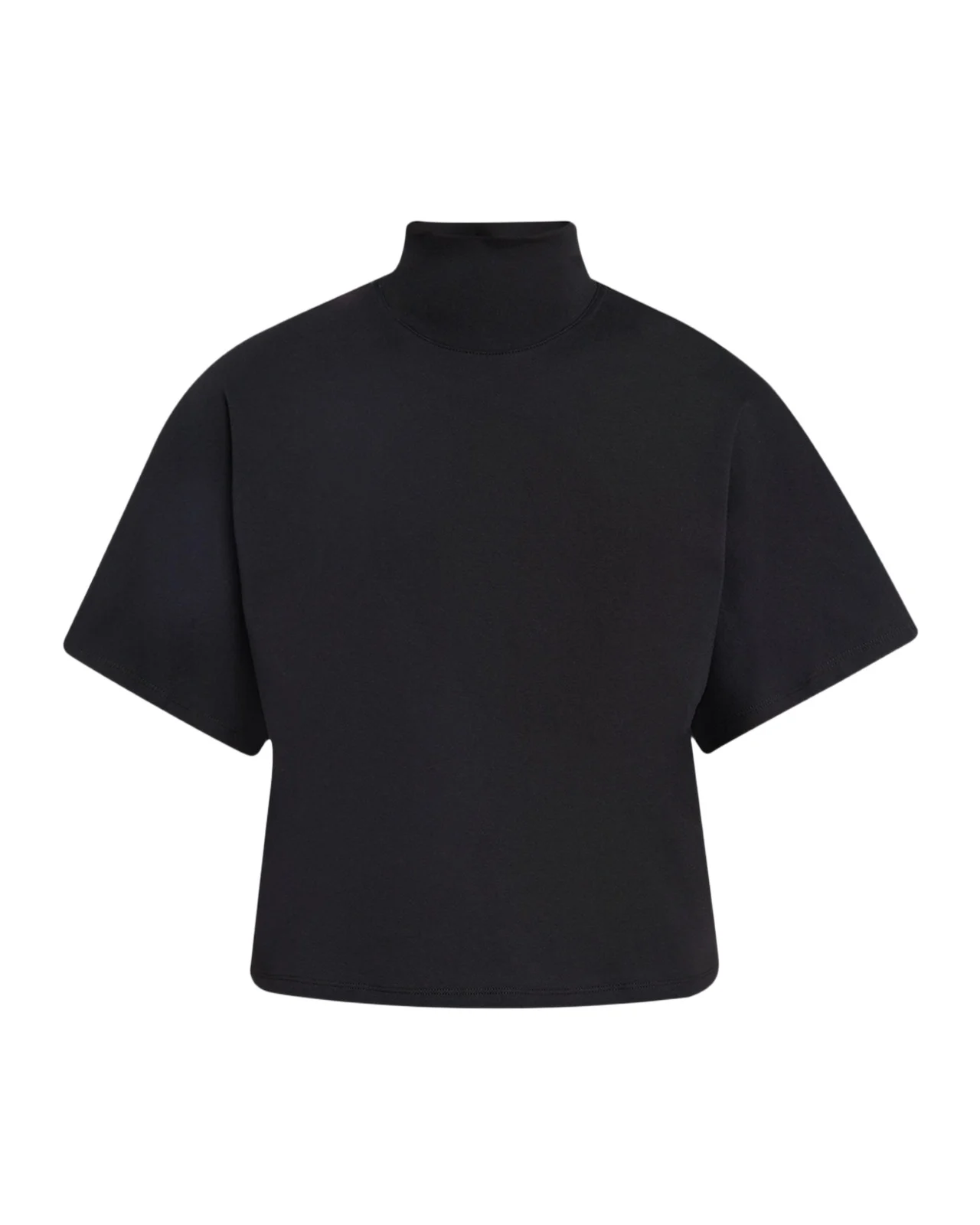 MAJESTIC FILATURES Mock-Neck Supima Cotton Shirt
