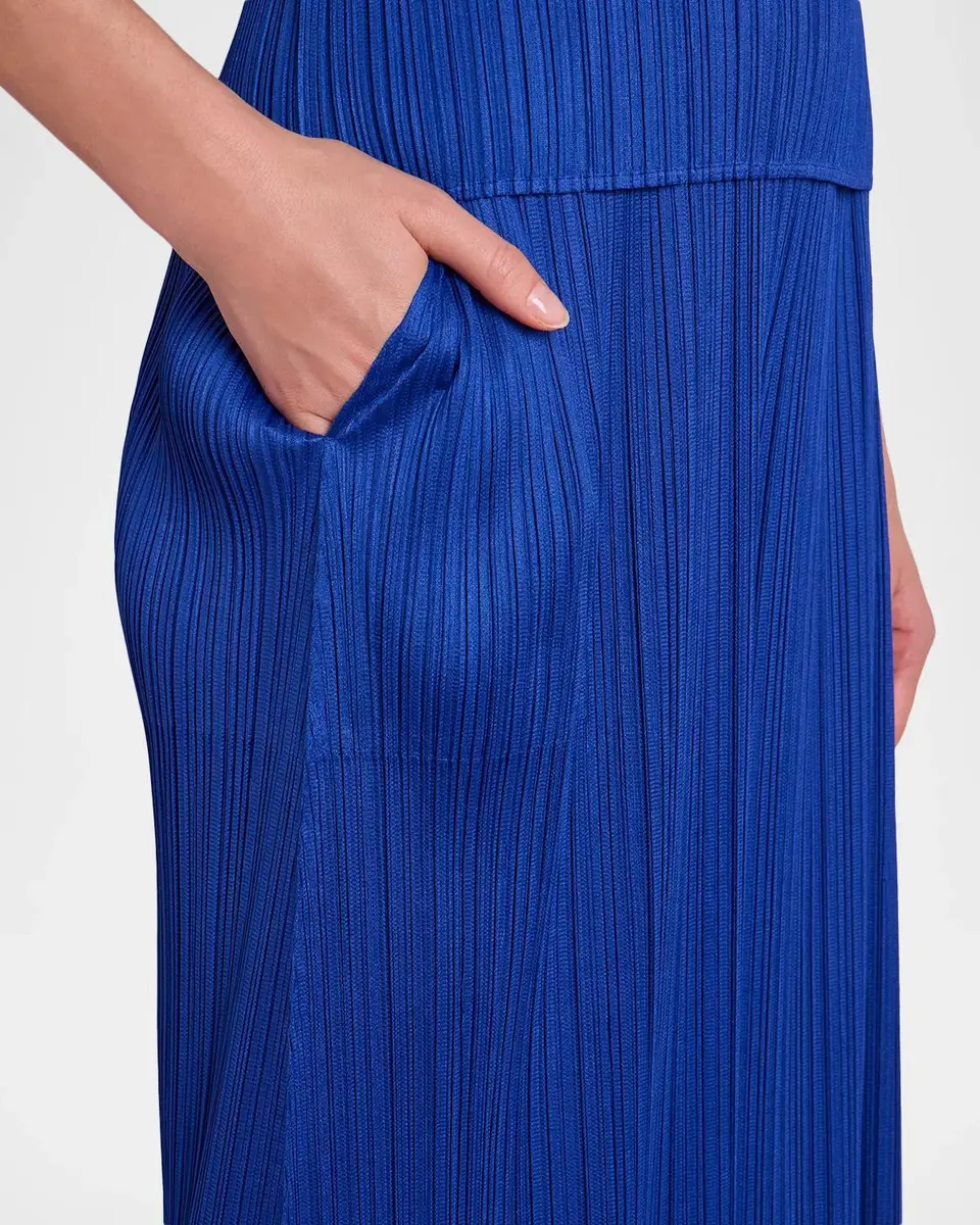 Issey Miyake Monthly Colors: July Short-Sleeve Pleats Top | Thumbnail 6