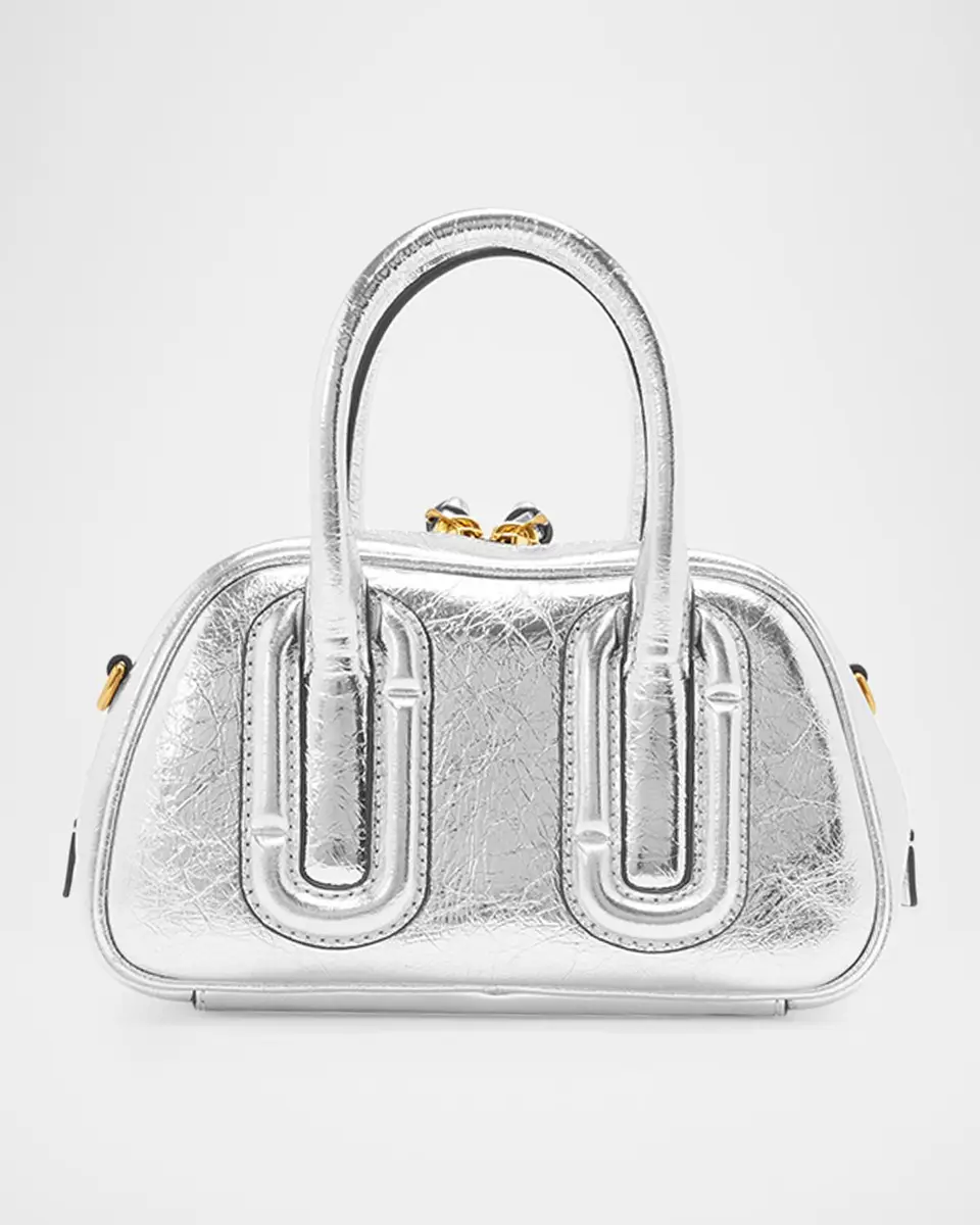 Marc Jacobs Babe Metallic Micro Top Handle Crossbody Bag | Thumbnail 4 Marc Jacobs Babe Metallic Micro Top Handle Crossbody Bag | Thumbnail 4