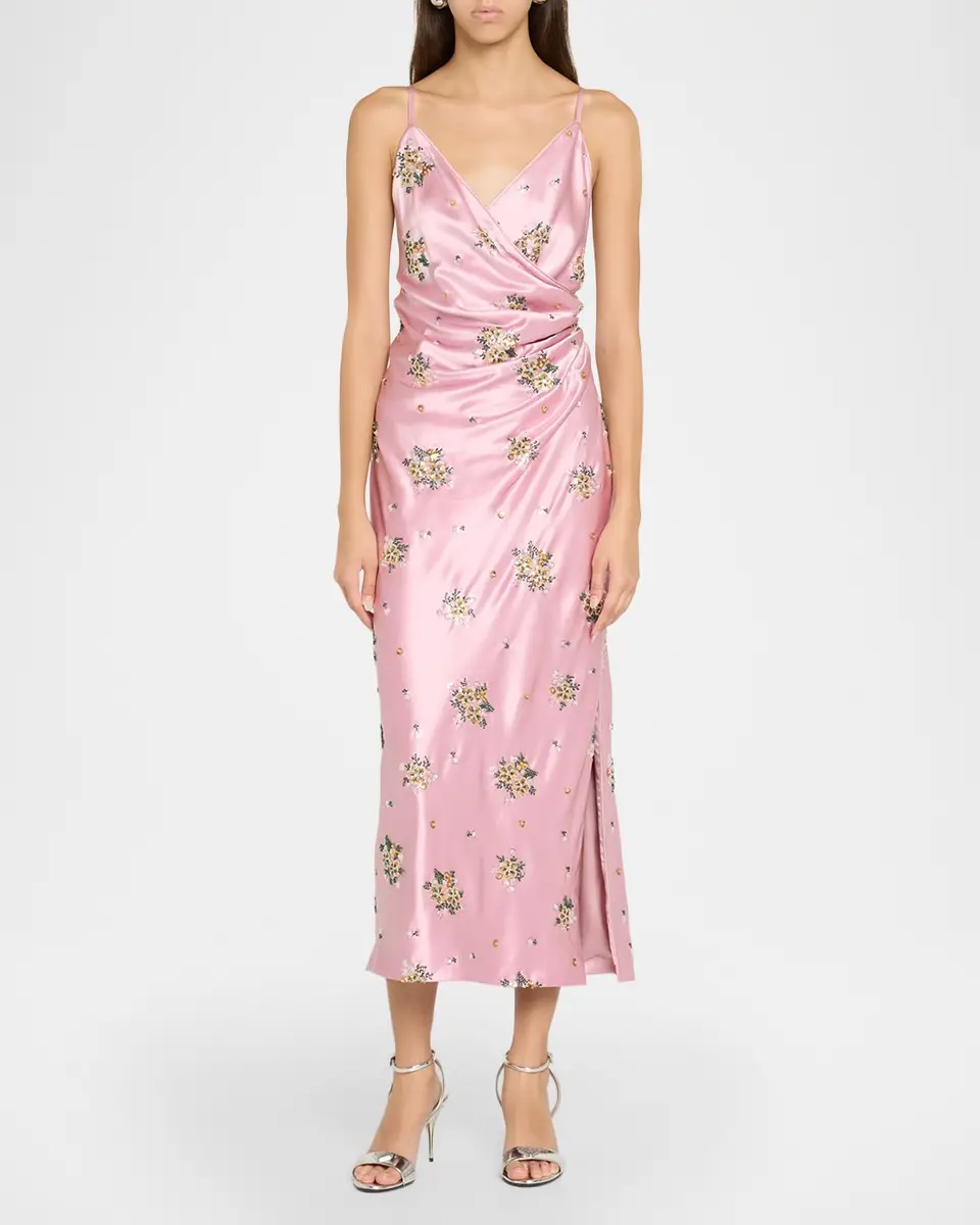 Milly Rae Floral Midi Dress | Thumbnail 2 Milly Rae Floral Midi Dress | Thumbnail 2