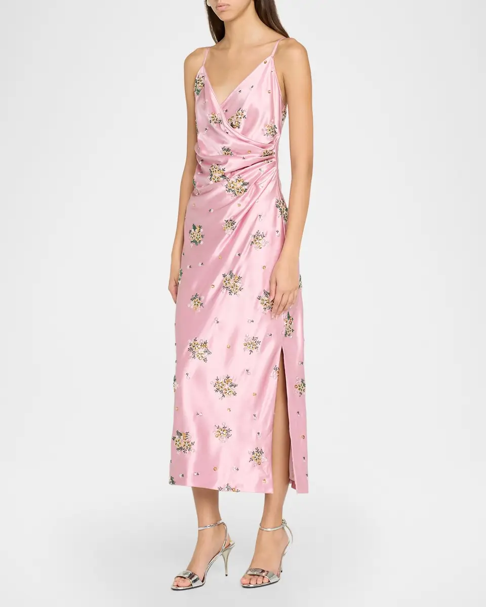 Milly Rae Floral Midi Dress | Thumbnail 4 Milly Rae Floral Midi Dress | Thumbnail 4