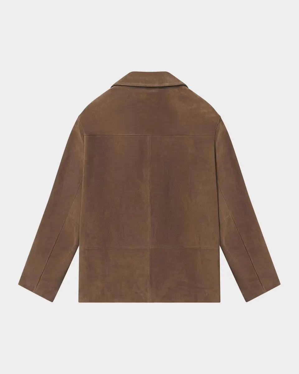 Frame Men's Suede Single-Breasted Blazer | Thumbnail 9 Frame Men's Suede Single-Breasted Blazer | Thumbnail 9