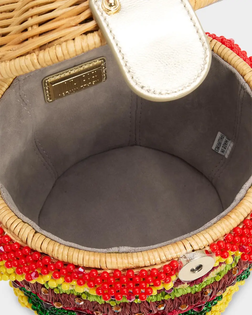 Judith Leiber Couture Deluxe Cheeseburger Basket Wristlet Bag | Thumbnail 3