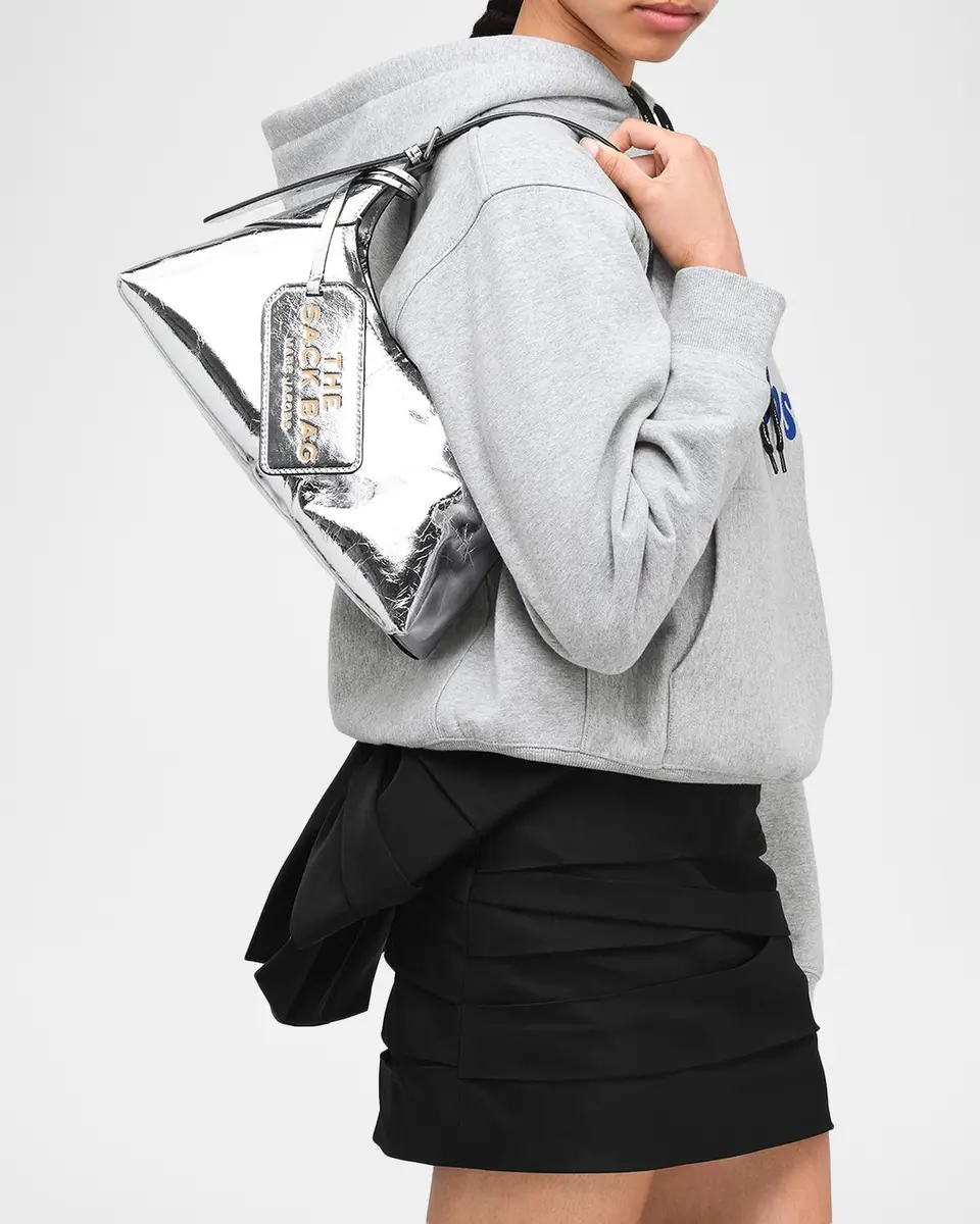 Marc Jacobs Scene Metallic Convertible Mini Pouch Bag | Thumbnail 2 Marc Jacobs Scene Metallic Convertible Mini Pouch Bag | Thumbnail 2