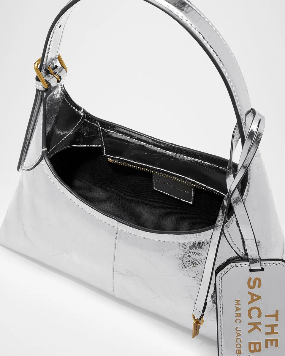 Marc Jacobs Scene Metallic Convertible Mini Pouch Bag | Thumbnail 4 Marc Jacobs Scene Metallic Convertible Mini Pouch Bag | Thumbnail 4