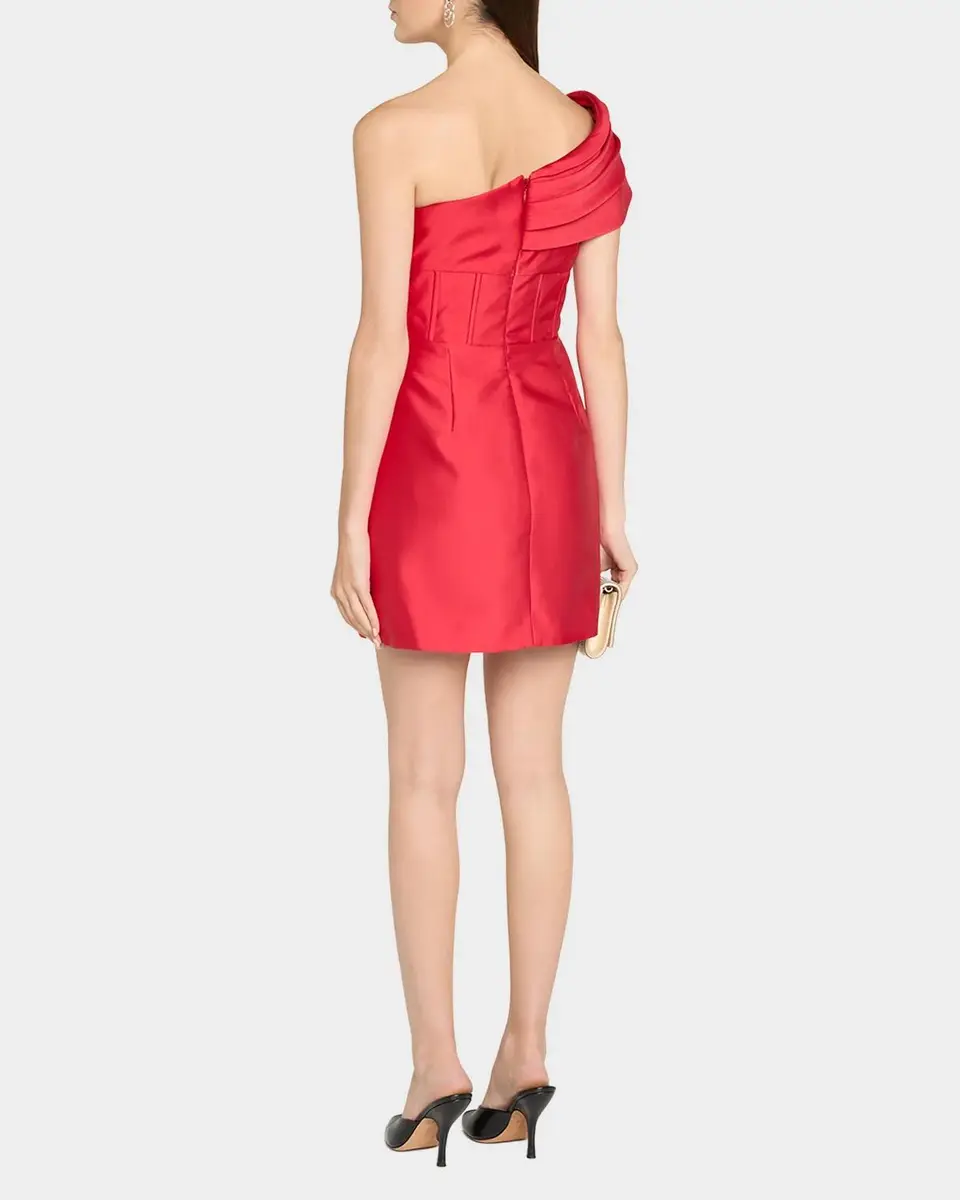 Rebecca Vallance Esmeralda One-Shoulder Mini Dress | Thumbnail 3 Rebecca Vallance Esmeralda One-Shoulder Mini Dress | Thumbnail 3