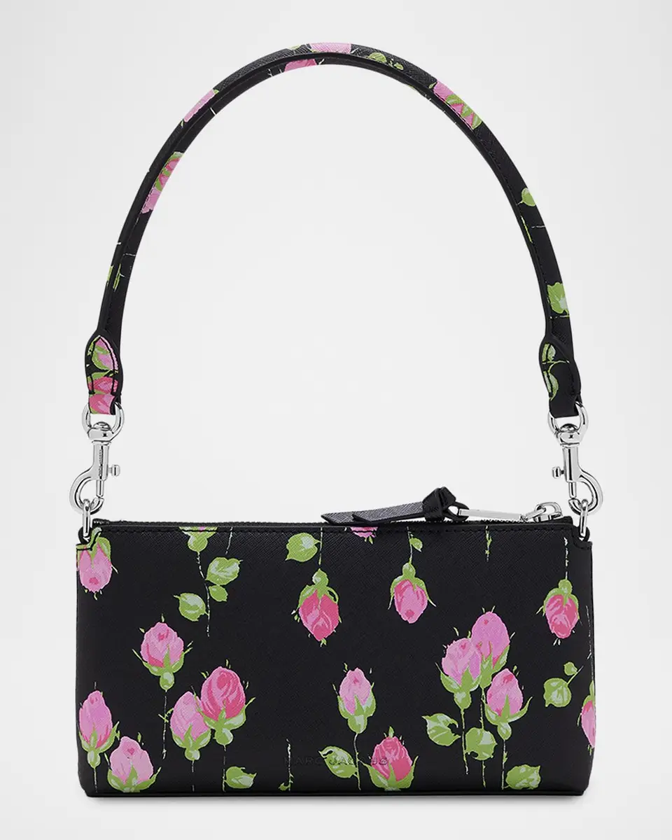 Marc Jacobs The Pochette Snapshot Floral Convertible Leather Shoulder Bag | Thumbnail 5