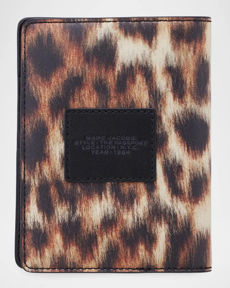 Marc Jacobs Leopard-Print Leather Passport Case | Thumbnail 3 Marc Jacobs Leopard-Print Leather Passport Case | Thumbnail 3