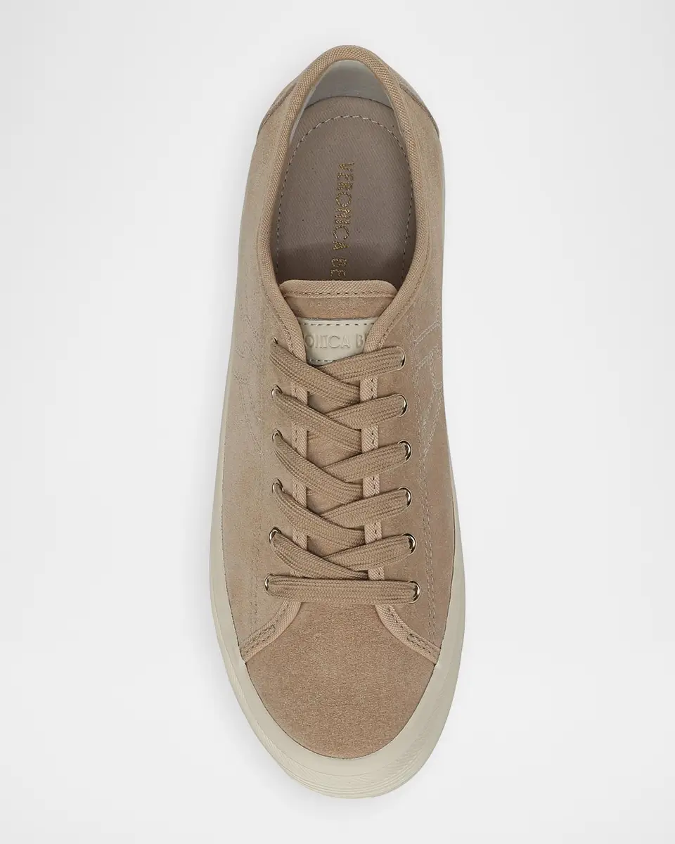Veronica Beard Truett Platform Suede Sneakers | Thumbnail 4 Veronica Beard Truett Platform Suede Sneakers | Thumbnail 4