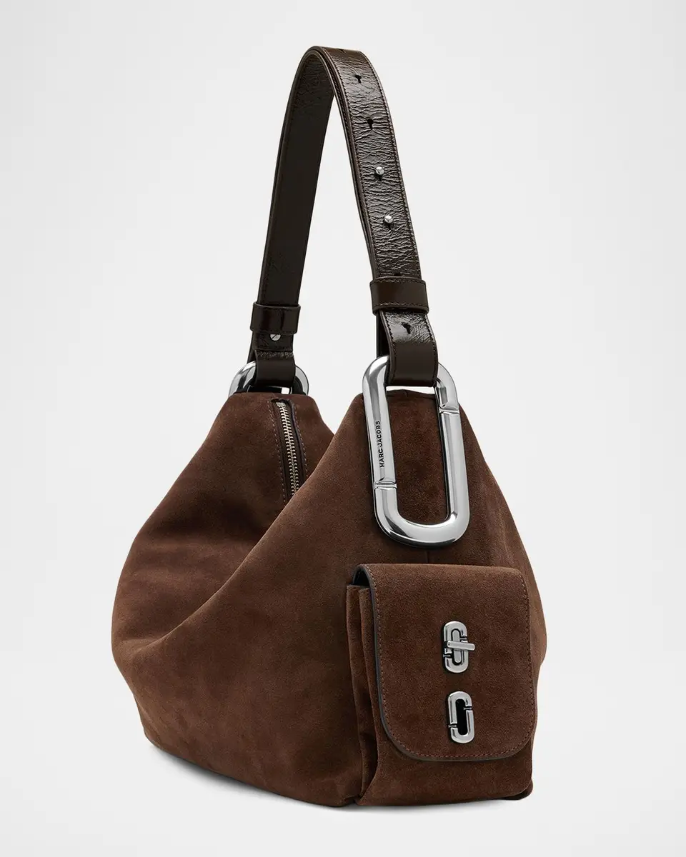Marc Jacobs Scene Large Suede Hobo Bag | Thumbnail 3 Marc Jacobs Scene Large Suede Hobo Bag | Thumbnail 3