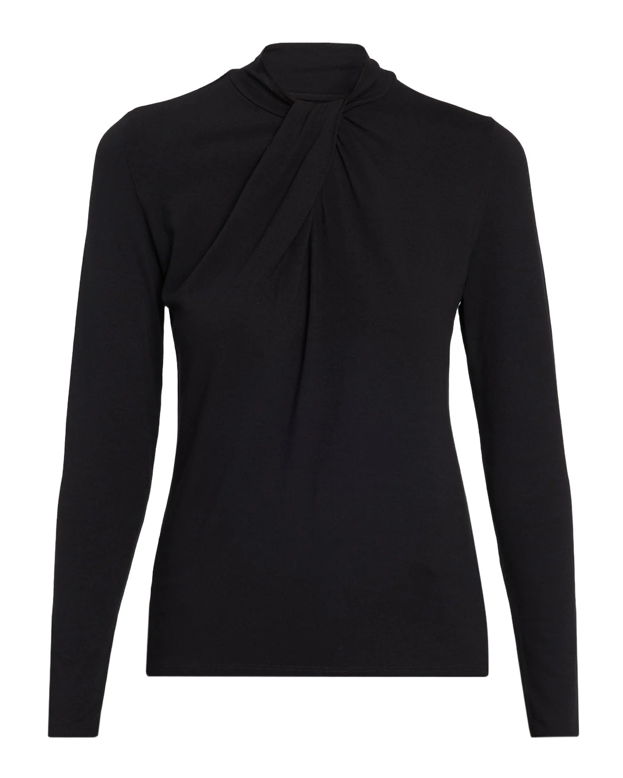 MAJESTIC FILATURES Soft Touch Twist-Front Keyhole Cutout Top