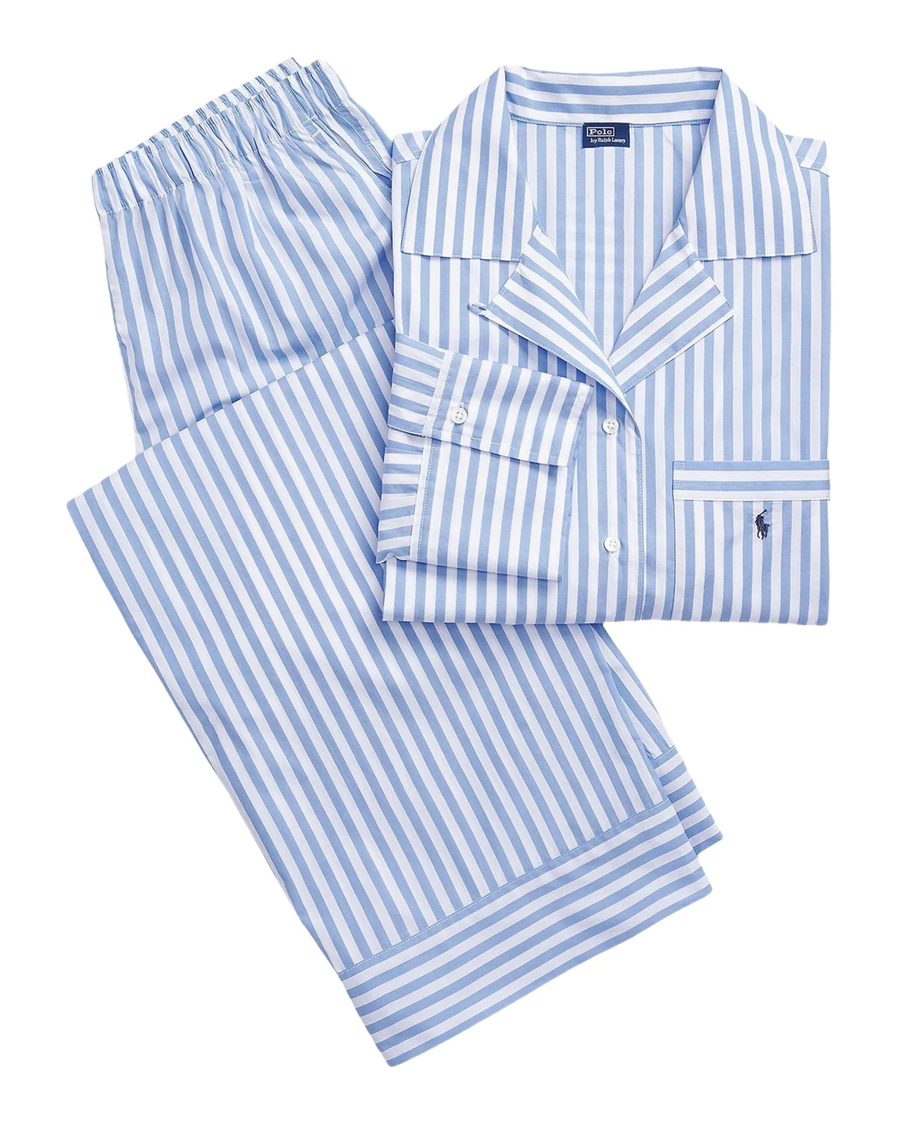 The Bailey Cotton Poplin Pajama Set