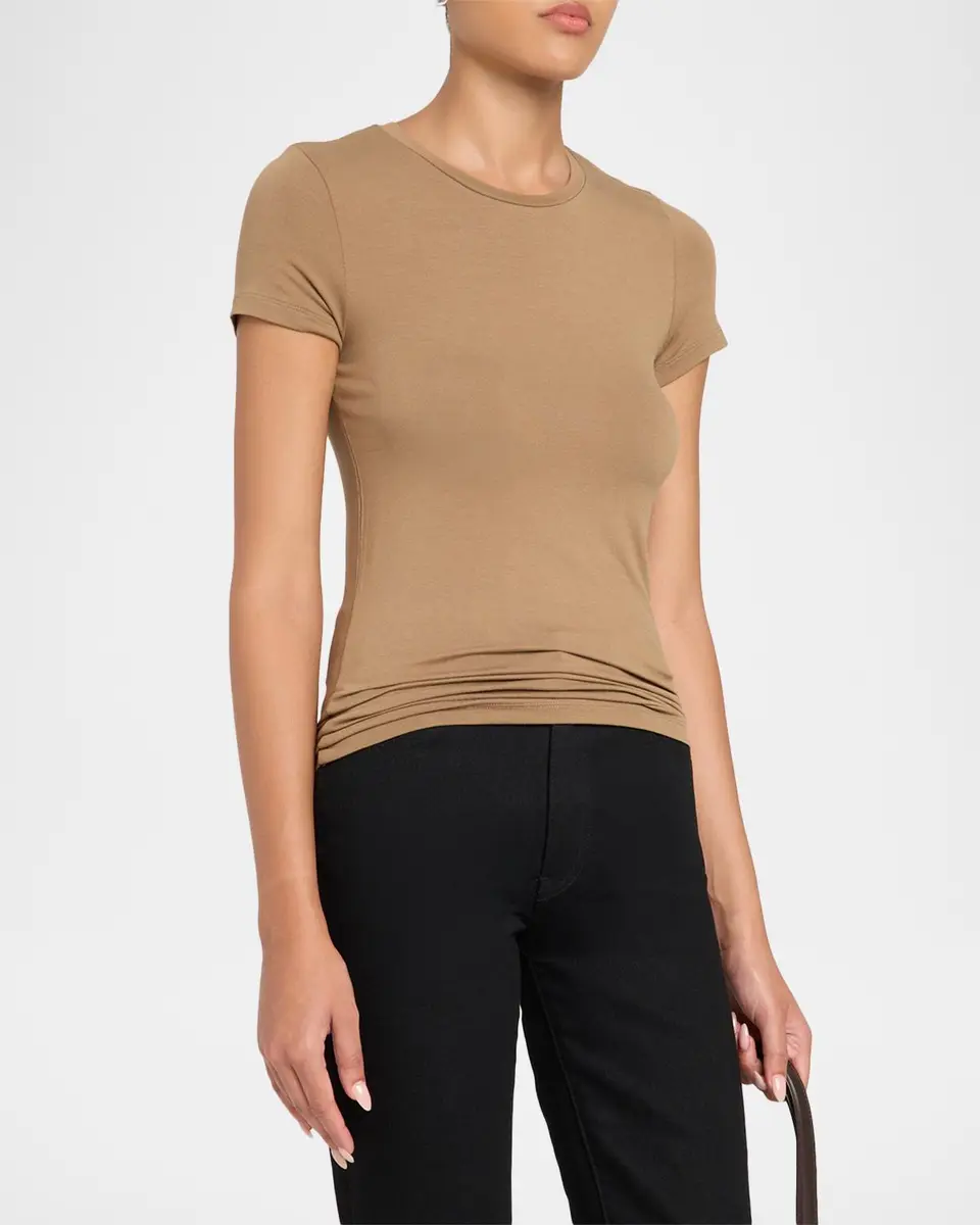 MAJESTIC FILATURES Soft Touch Short-Sleeve Crewneck T-Shirt | Thumbnail 4 MAJESTIC FILATURES Soft Touch Short-Sleeve Crewneck T-Shirt | Thumbnail 4