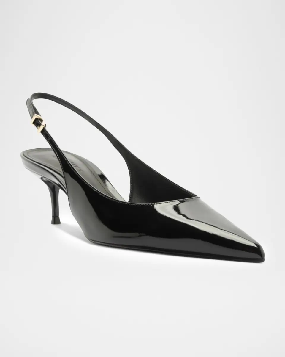 Schutz Paola 65MM Patent Leather Slingback Pumps | Thumbnail 2 Schutz Paola 65MM Patent Leather Slingback Pumps | Thumbnail 2