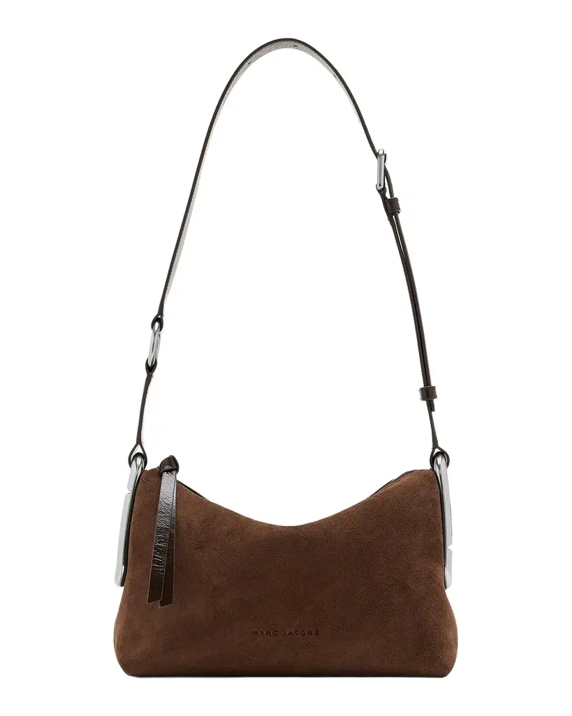 Marc Jacobs Scene Medium Suede Shoulder Bag | Image 1 Marc Jacobs Scene Medium Suede Shoulder Bag | Image 1