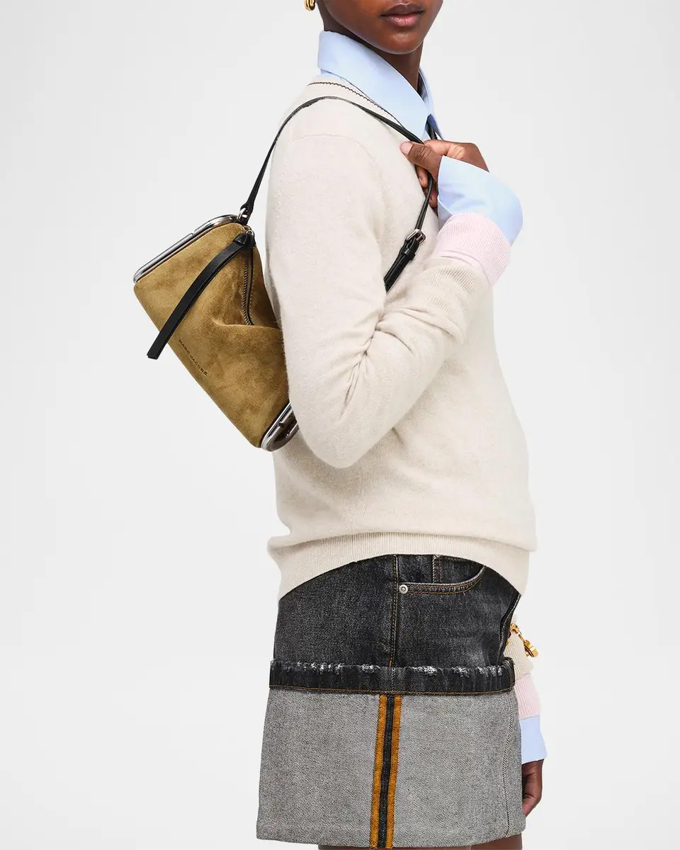 Marc Jacobs Scene Small Suede Shoulder Bag | Thumbnail 2 Marc Jacobs Scene Small Suede Shoulder Bag | Thumbnail 2