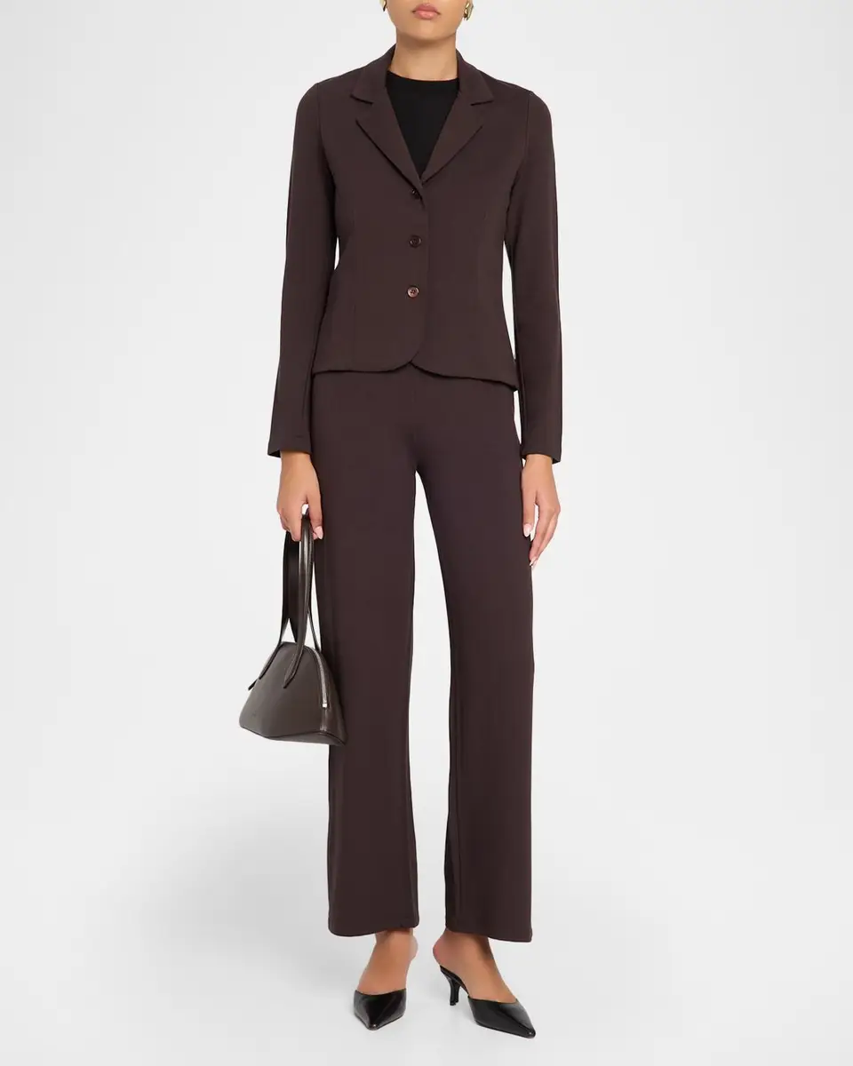 MAJESTIC FILATURES Wide-Leg French Terry Pants | Thumbnail 2 MAJESTIC FILATURES Wide-Leg French Terry Pants | Thumbnail 2