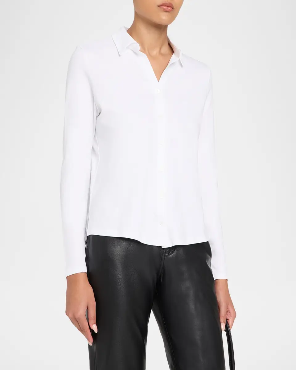 MAJESTIC FILATURES Long-Sleeve Supima Cotton Shirt | Thumbnail 4 MAJESTIC FILATURES Long-Sleeve Supima Cotton Shirt | Thumbnail 4
