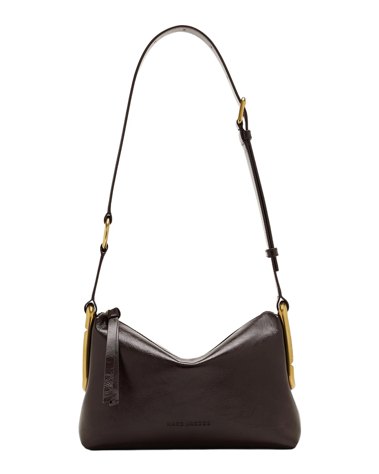 Marc Jacobs Scene Large Crinkle Leather Shoulder Bag