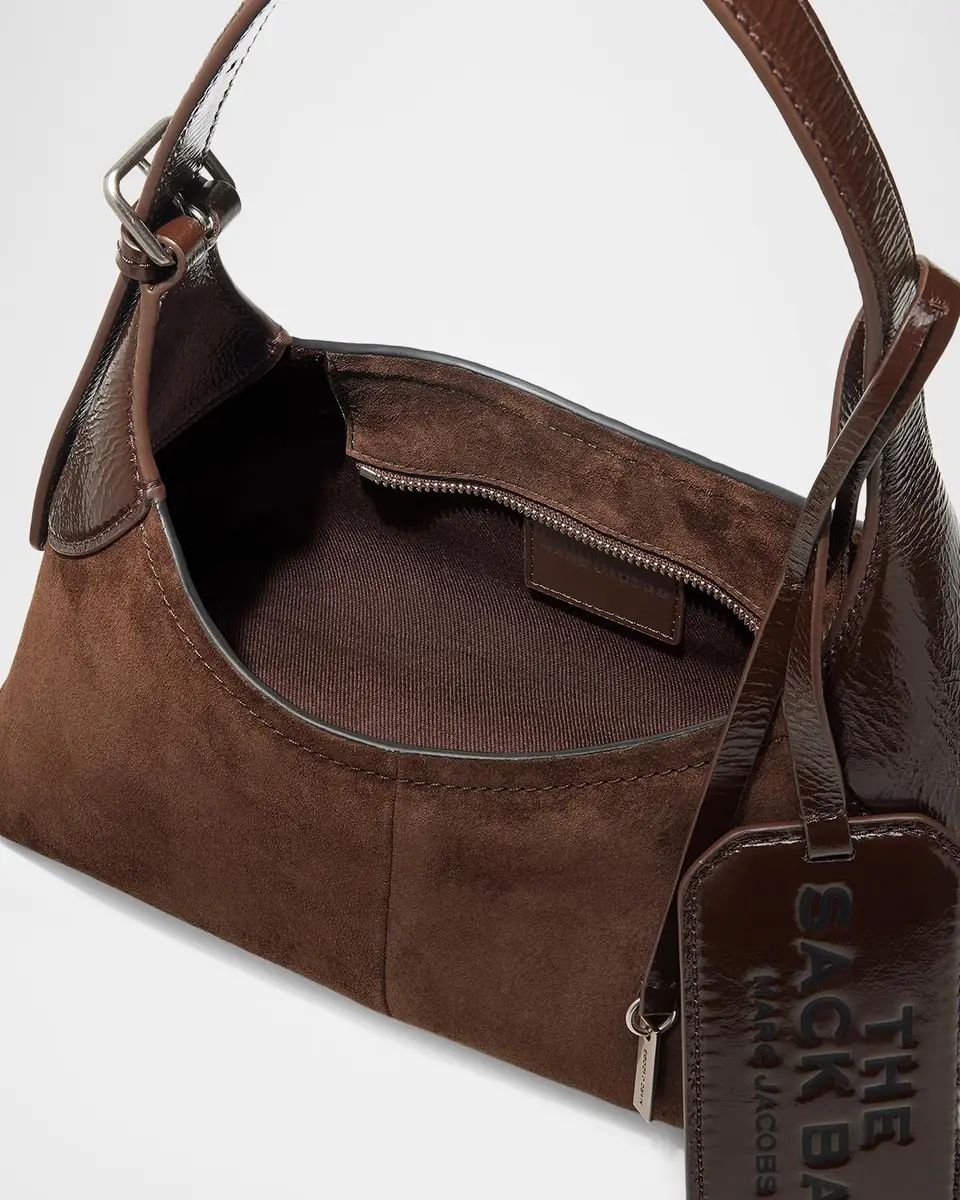 Marc Jacobs Small Belted Suede Sack Bag | Thumbnail 4 Marc Jacobs Small Belted Suede Sack Bag | Thumbnail 4